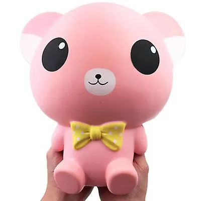 25cm*24cm*16cm pink Slow rebound Oversized Bear squishy,Anti-stress relaxation toy for kids adult AZ12815