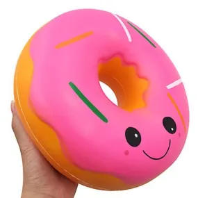 25cm*25cm*9.5cm pink Slow rebound super-large donut squishy, a stress-relieving toy AZ22228