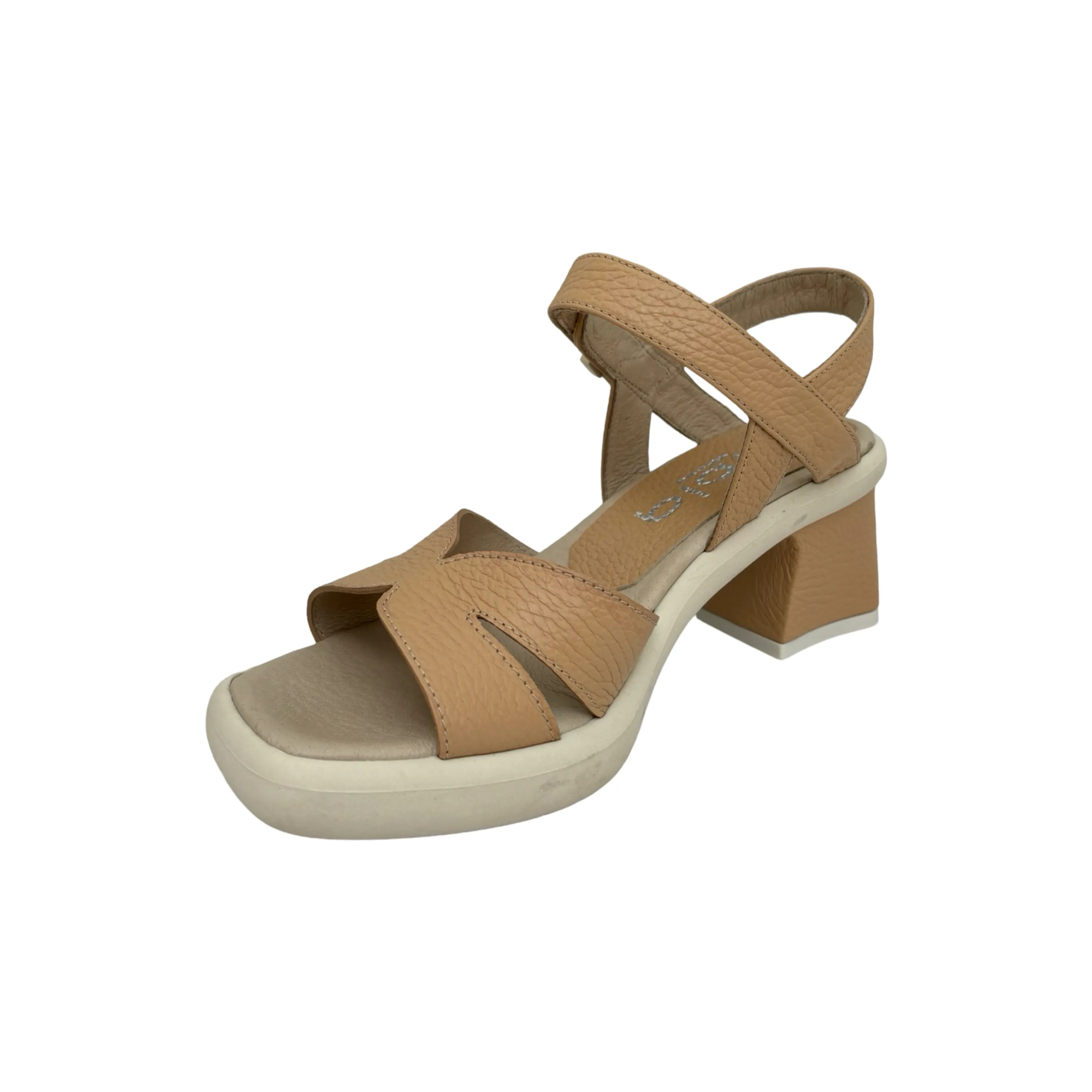 50064-2 Nude Euro Sport Heeled Sandal