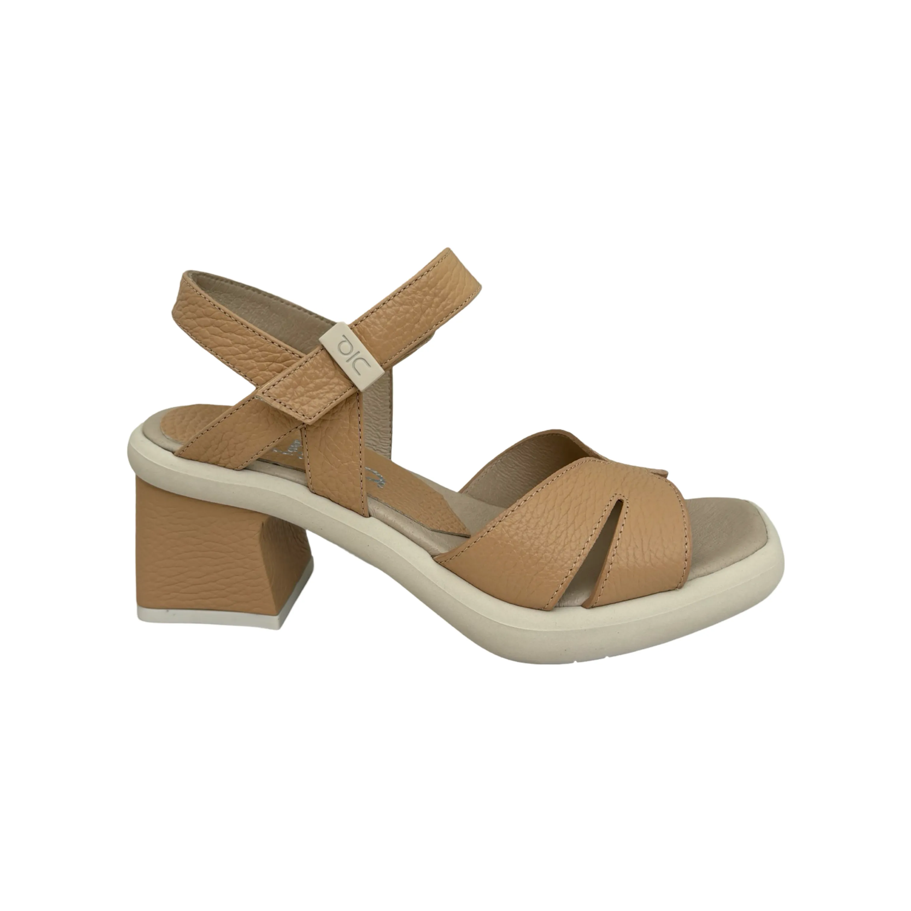 50064-2 Nude Euro Sport Heeled Sandal