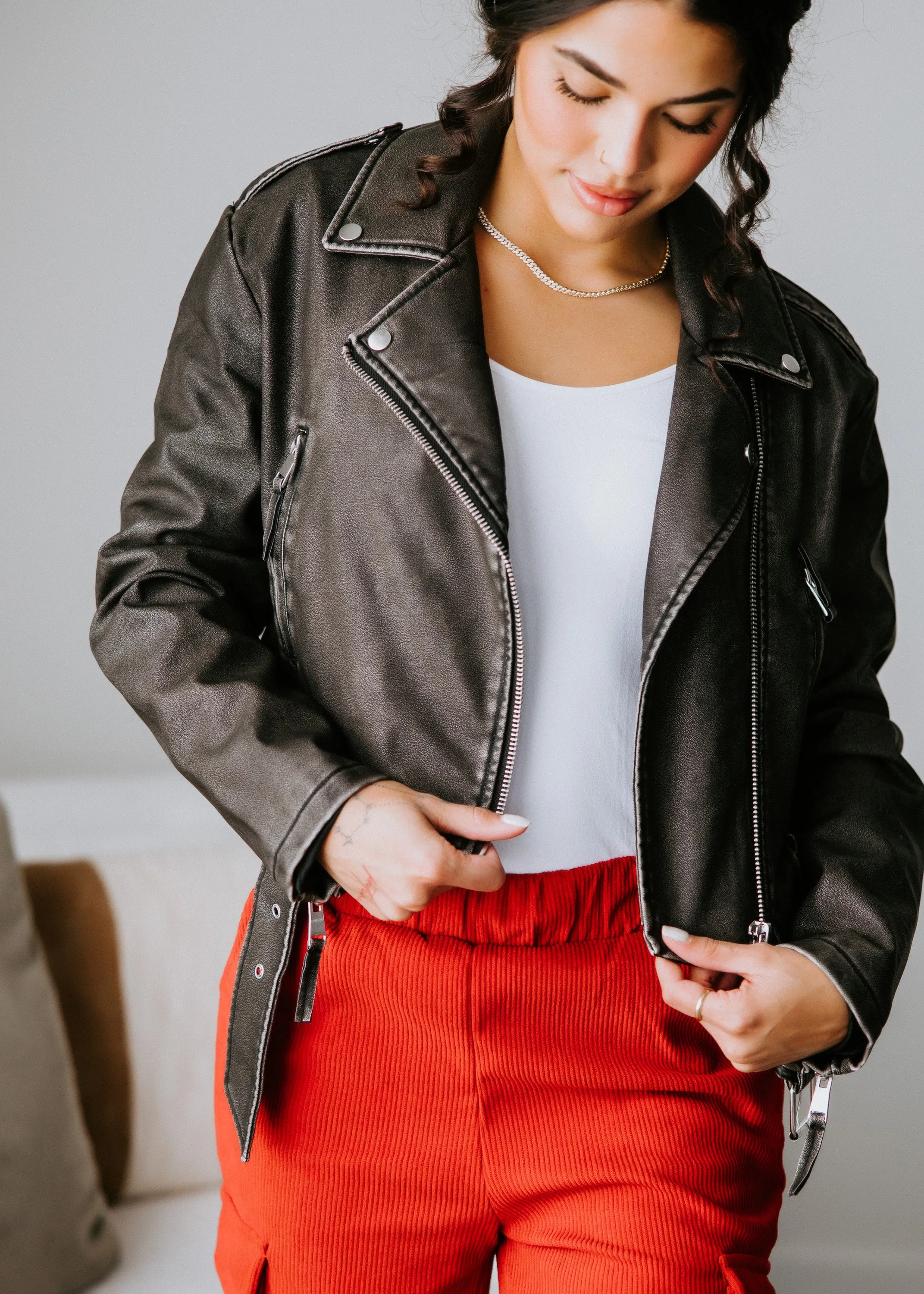 Akira Moto Jacket by Lily & Lottie