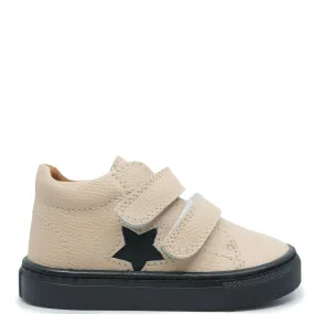 Atlanta Mocassin Blush Star Velcro Baby Sneaker