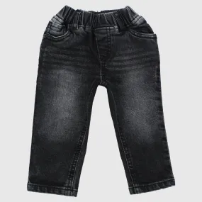 Baby Girls' Faded Comfy Jeans