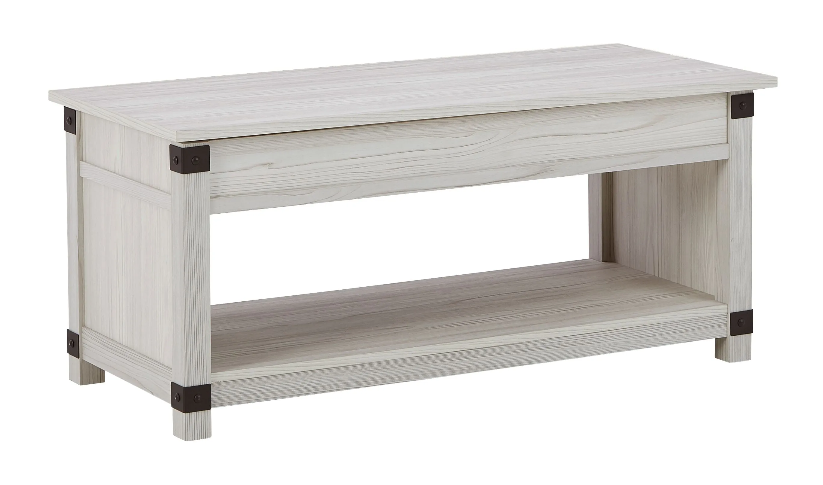 Bayflynn - Whitewash - 3 Pc. - Coffee Table, 2 End Tables