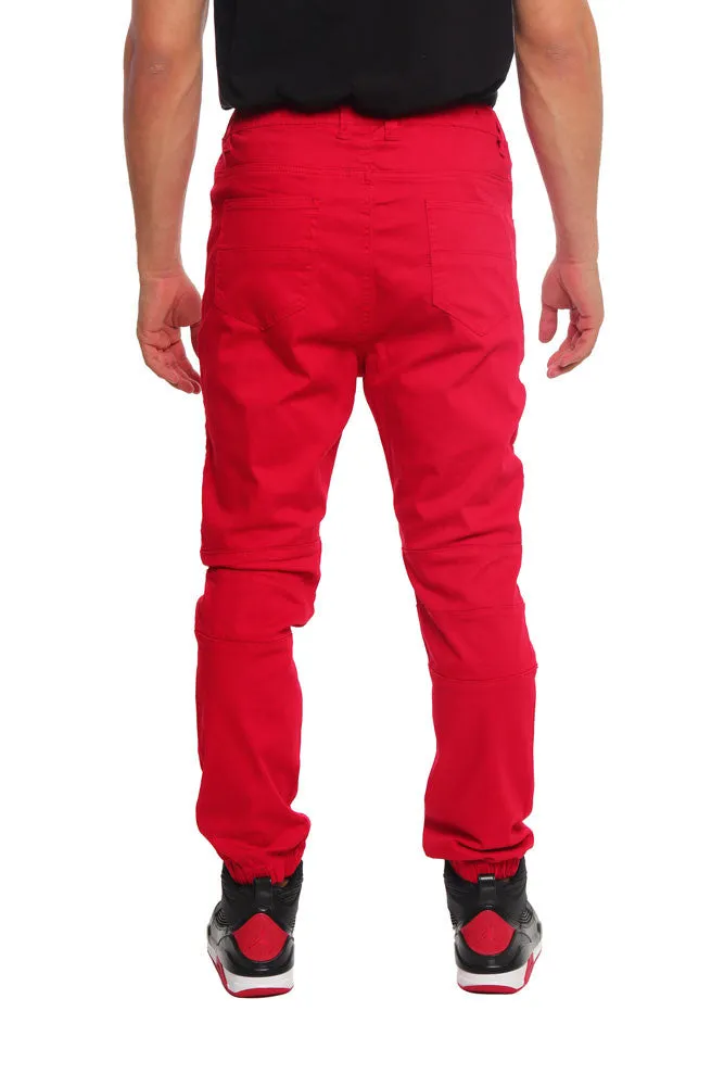 Biker Twill Jogger Pants