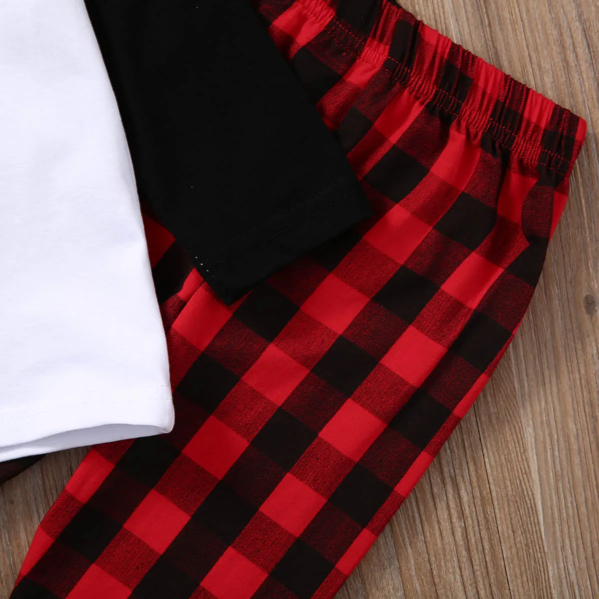 Boys 2pcs Plaid Set