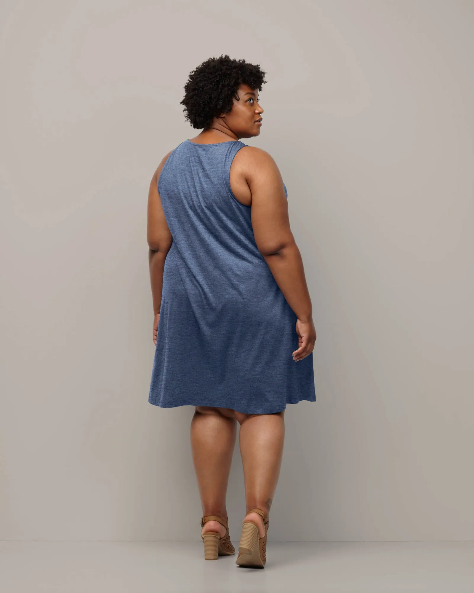 Camellia TENCEL™ Tank Dress