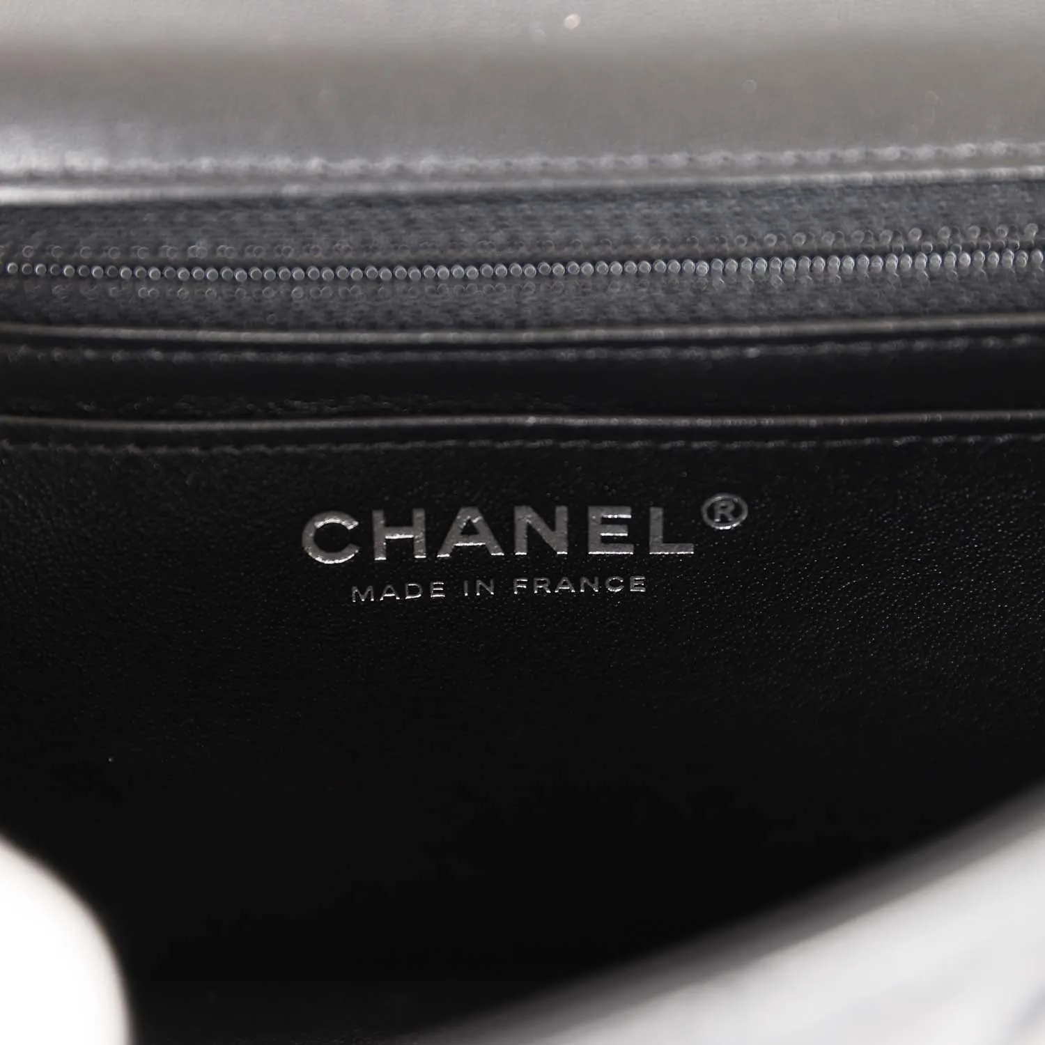 Chanel Mini Rectangular Flap Bag SO Black Lambskin Black Hardware