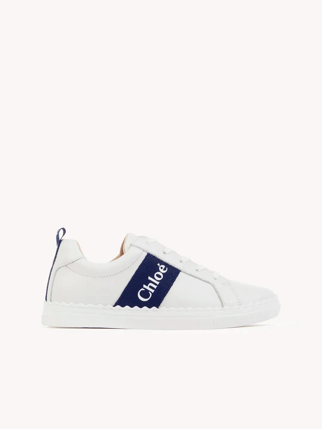 Chloe Off White Logo Sneaker