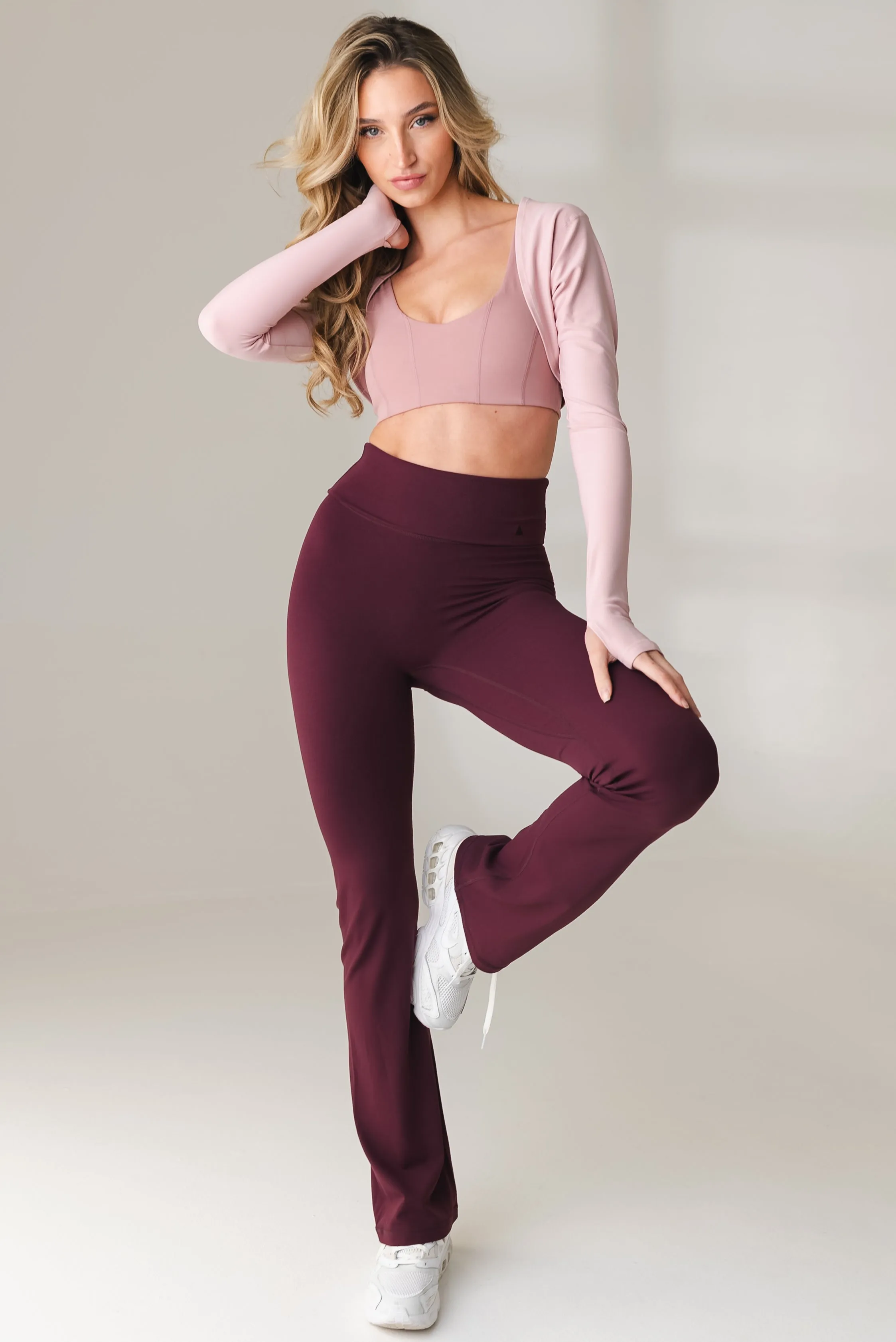 Cloud II™ Foldover Trouser - Wine