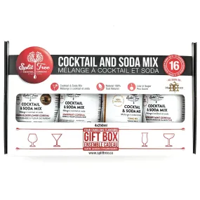 Cocktail Mix Tonic Set Gift Box (Yellow)