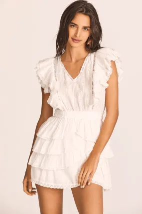 Corelli Mini Dress in White