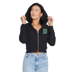 Dartmouth College Waffle Knit Zip Up Hoodie