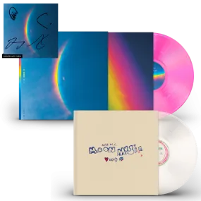 ECORECORD LP BUNDLE   SIGNED ART CARD