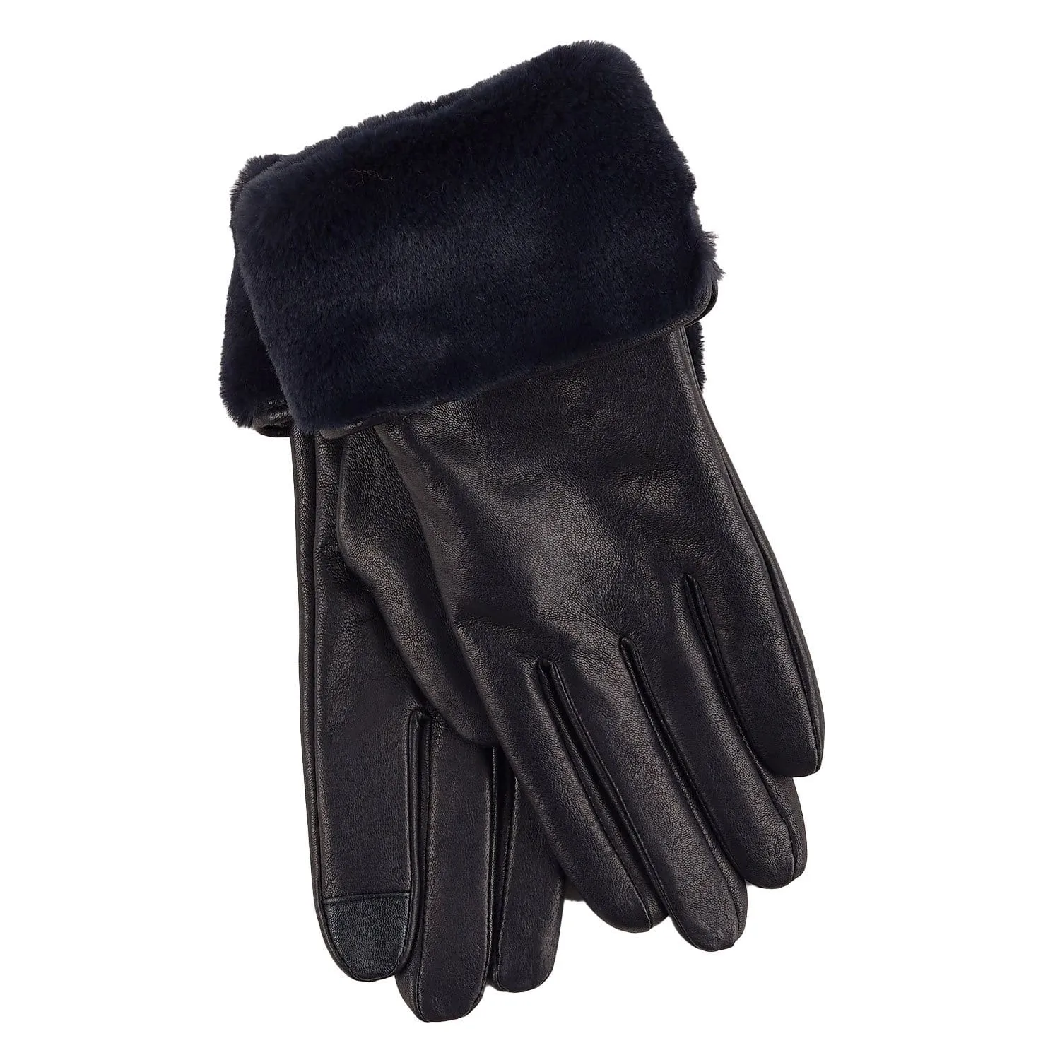 Faux Fur Cuff Glove (EGO157)