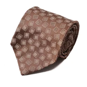 Isaia 7-Fold Foulard Design Silk Tie