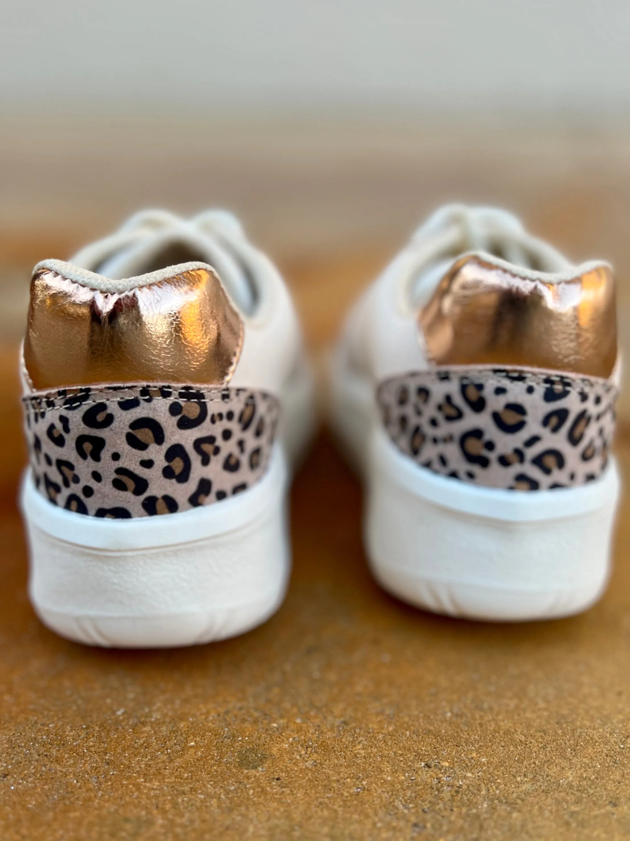 Ivy Nude Leopard Sneakers