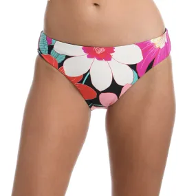 La Blanca Women's In Full Bloom Floral Reversible Swim Bikini Bottom