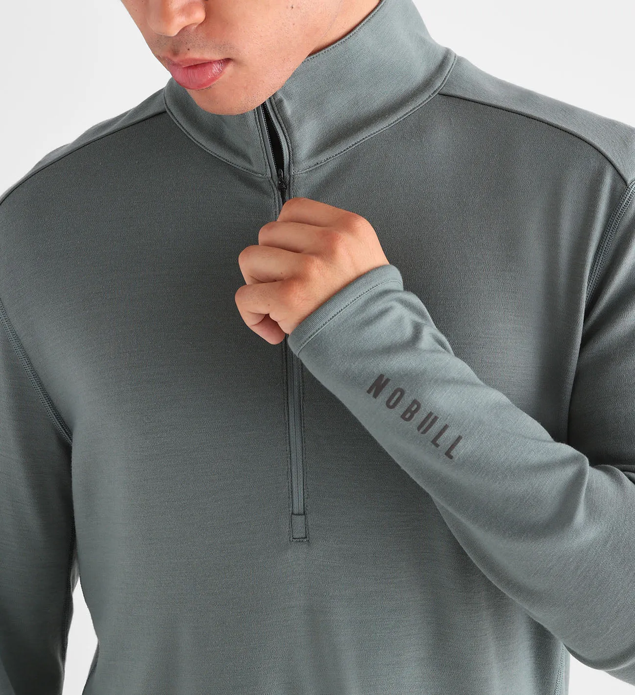 Men's Blended Merino Wool 1/4 Zip