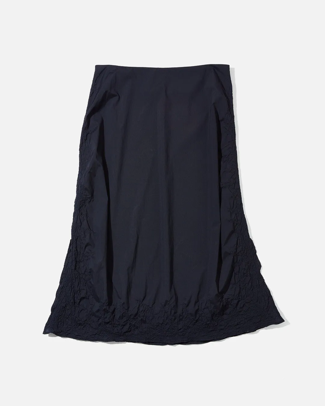 Needle Punched Skirt - Dark Navy