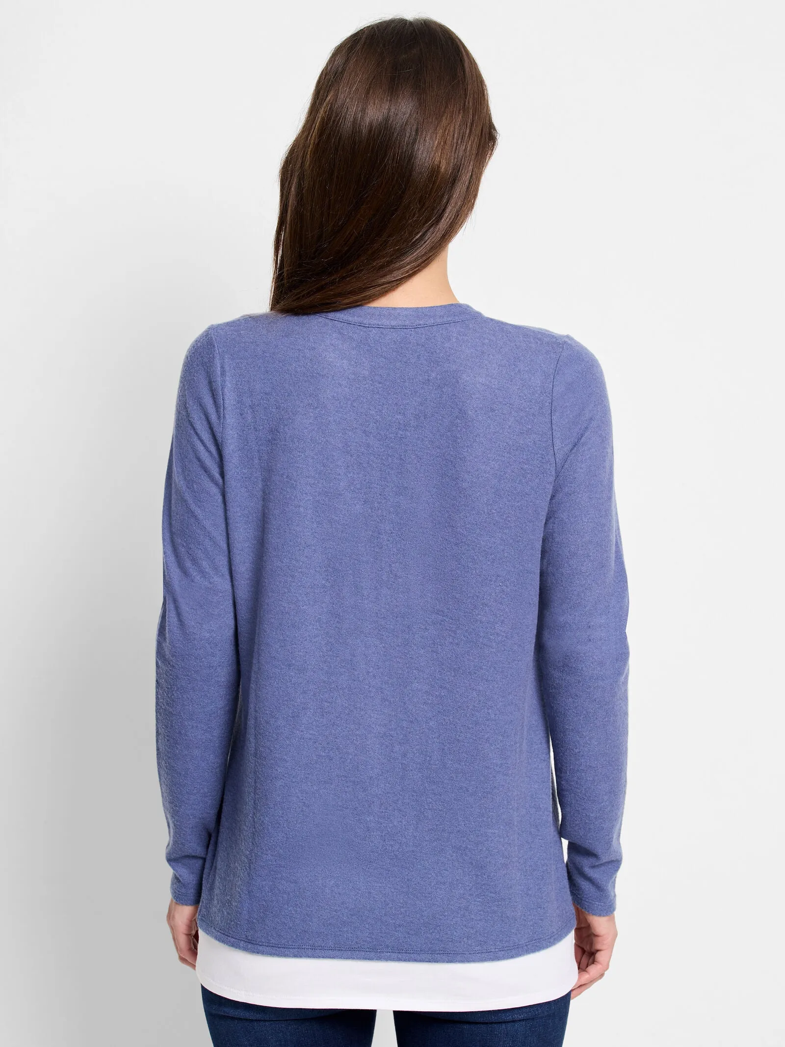 NIC ZOE NZT Cozy Mix Media Layer Top