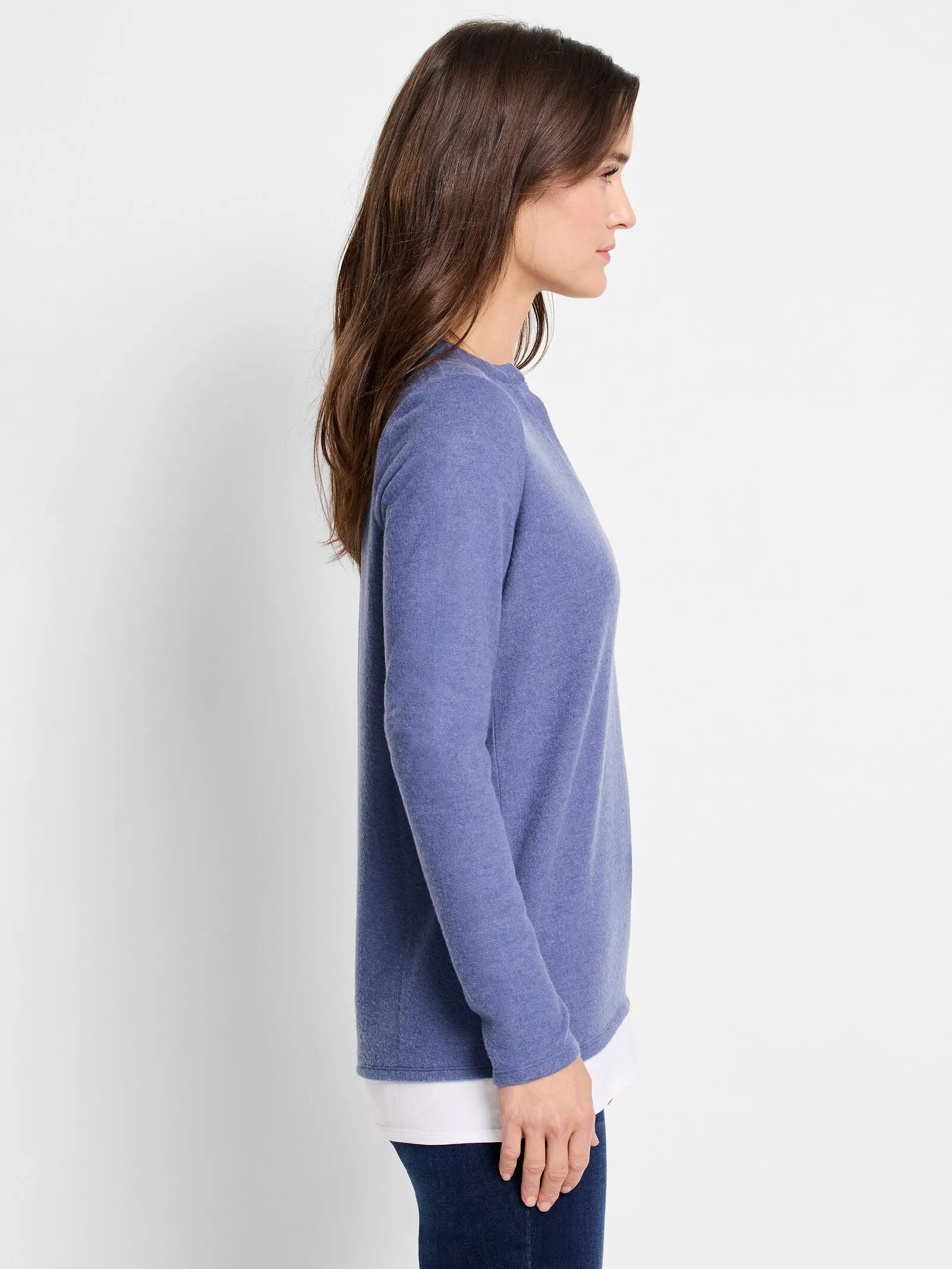 NIC ZOE NZT Cozy Mix Media Layer Top