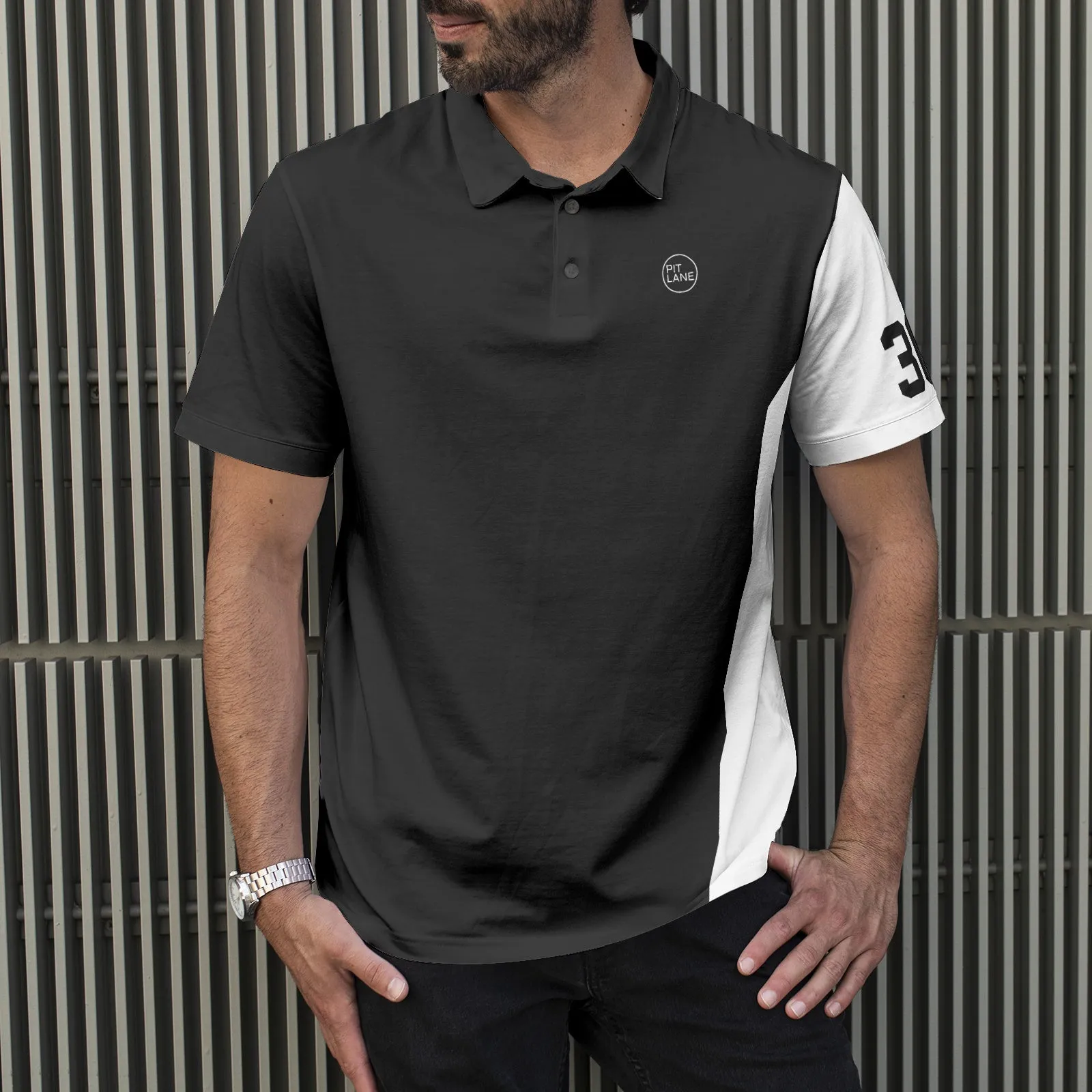 PIT LANE CLOTHING Mens 'Polo Shirt