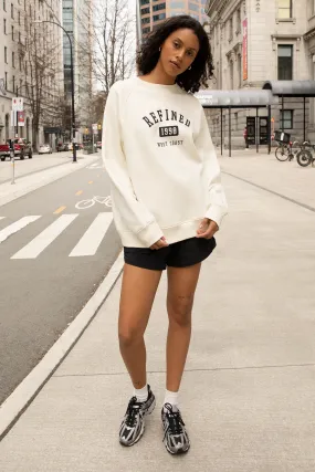 "REFINED" GRAPHIC SWEATSHIRT