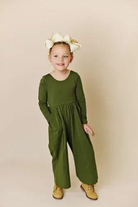 Swoon Baby Clothing Olive Pocket Jumper