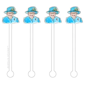 The Queen Acrylic Stir Sticks