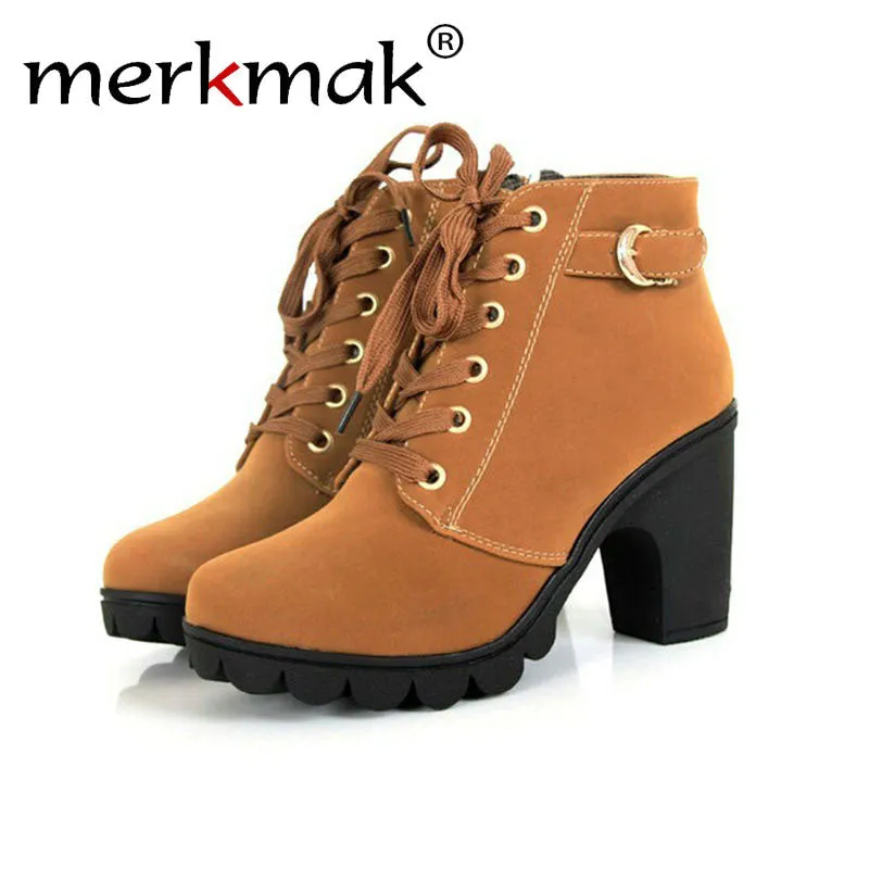 Women Soft Leather Comfortable Motorcycle Boots